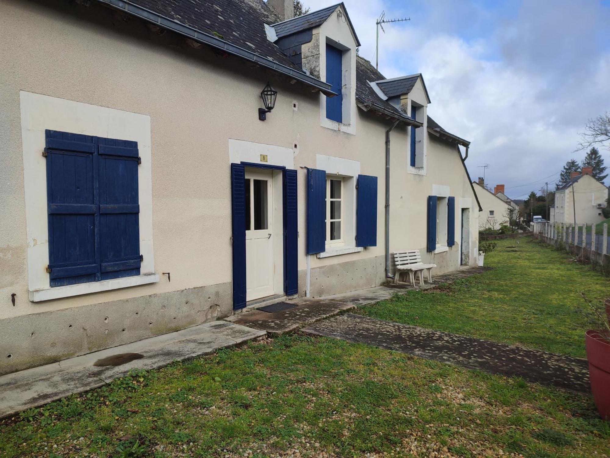 Maison Plain Pied, 2 Chambres, Longere Typique , Fraiche, Dans Bourg Avec Tous Commerces Luçay-le-Mâle Eksteriør billede