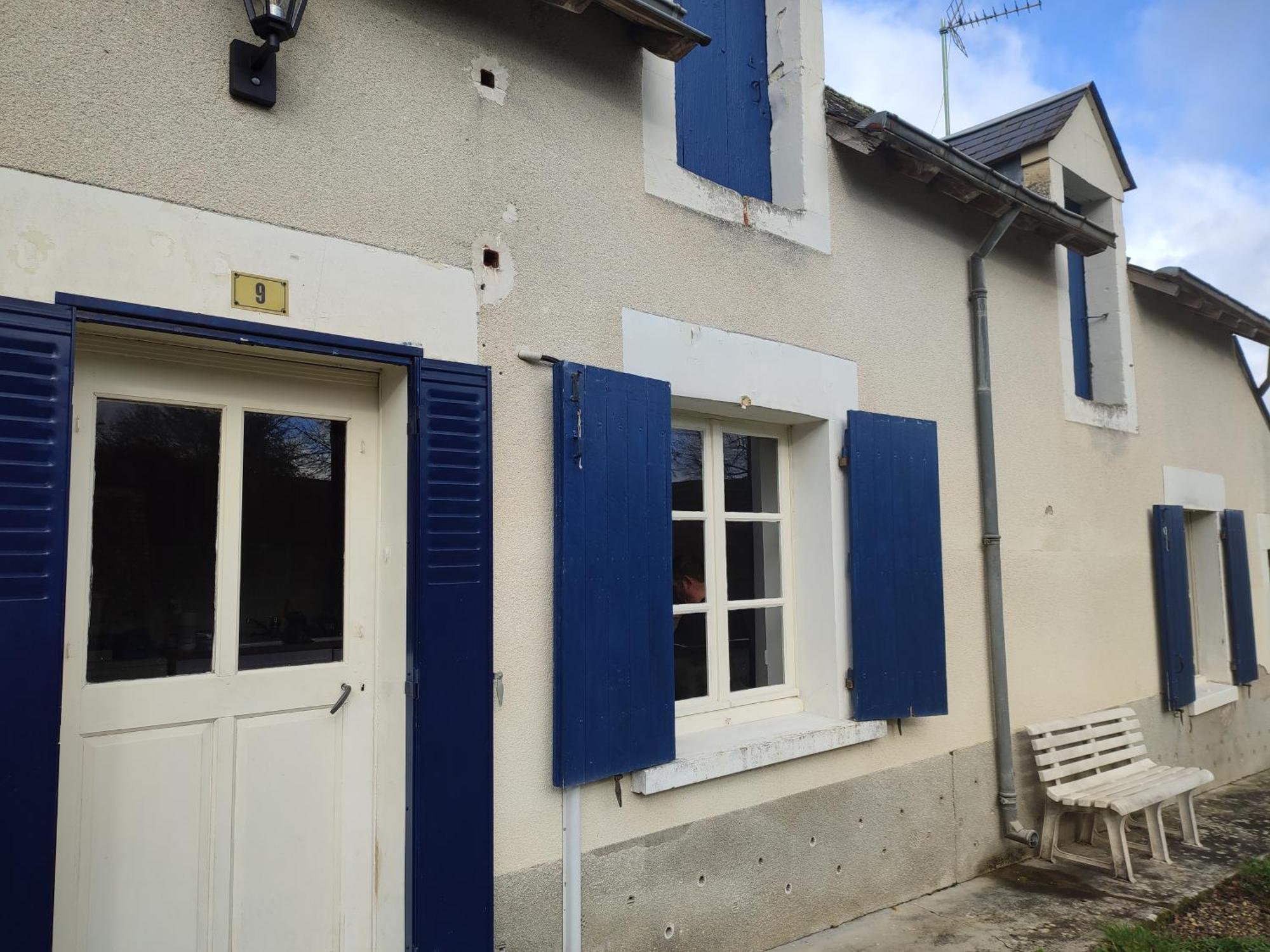 Maison Plain Pied, 2 Chambres, Longere Typique , Fraiche, Dans Bourg Avec Tous Commerces Luçay-le-Mâle Eksteriør billede