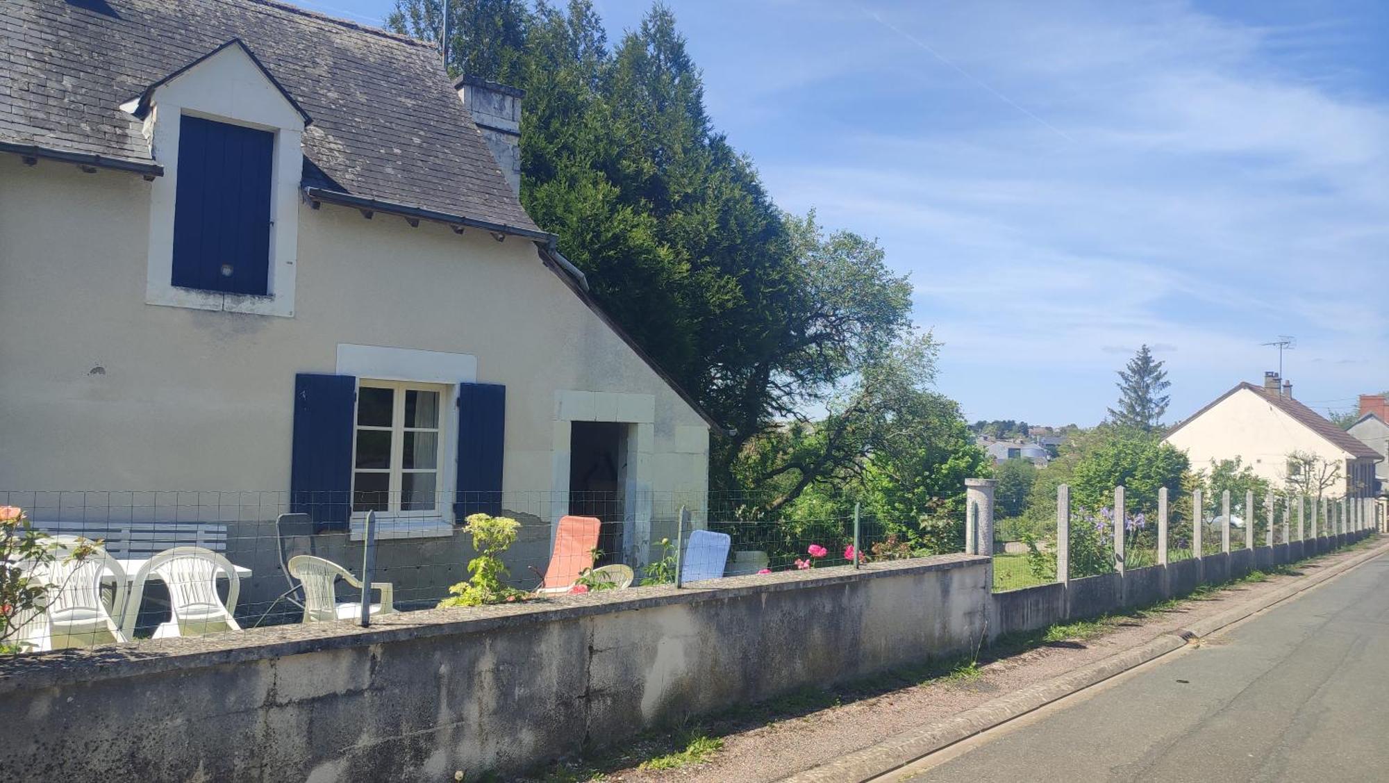 Maison Plain Pied, 2 Chambres, Longere Typique , Fraiche, Dans Bourg Avec Tous Commerces Luçay-le-Mâle Eksteriør billede